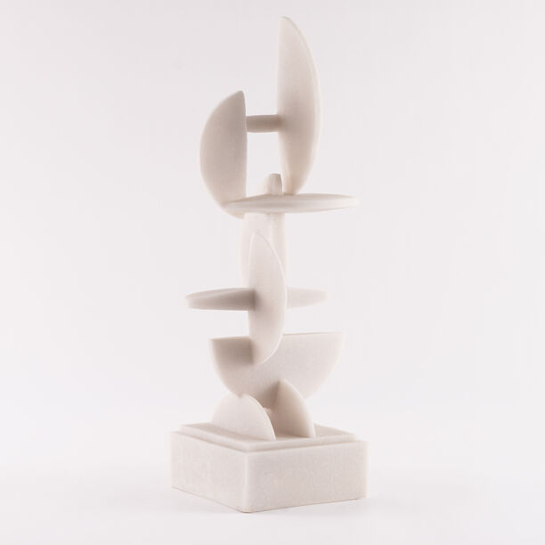 Homez resin jazz decorative sculpture 26.5*20*59.5cm, white image number 0