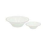 La Mesa gold bone porcelain dinner set 47 pcs image number 5