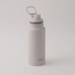 ألبرتو قارورة رياضية مزدوجة الجدار من ستانلس ستيل، بيج 800مل image number 0