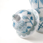 Homez blue and white ceramic vase 20*20*36 cm image number 2