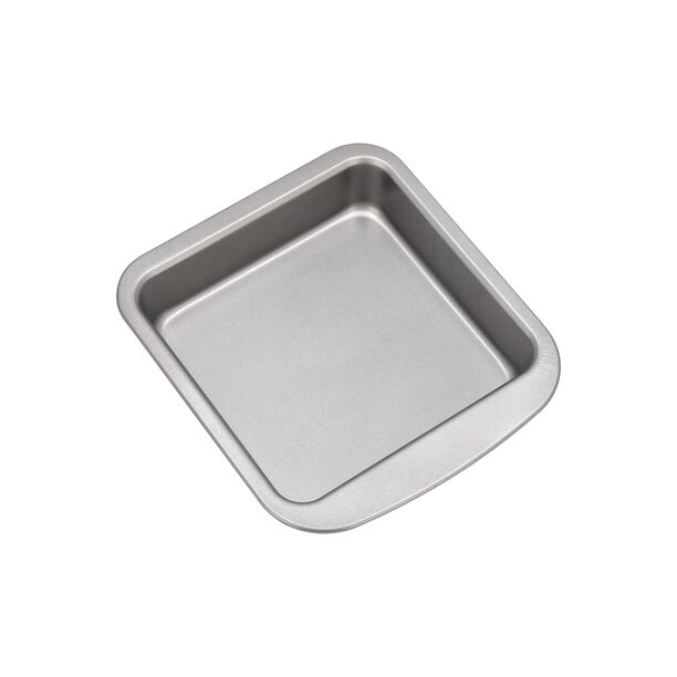 Square pan,Silver 25.4*22.8*4.8CM image number 0
