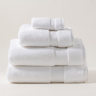 Boutique Blanche Microcotton Hand Towel, White, 100*50Cm