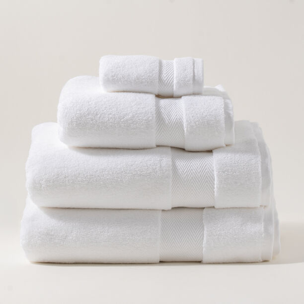 Boutique Blanche Microcotton Hand Towel, White, 100*50Cm image number 4