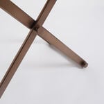 Homez Butler Table With Wood Base And Steel Leg 68*45*57Cm image number 3