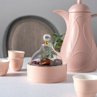 Porcelain Date Bowl 1Pc Thumanya Pink