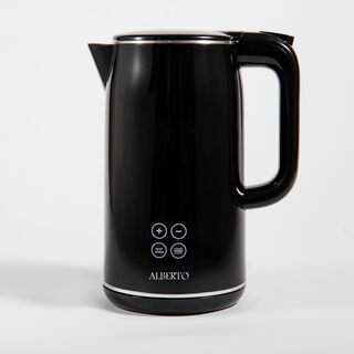 Alberto digital kettele double wall 1.7l, 1850 2200w