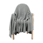 100% Cotton Knitted Throw image number 3