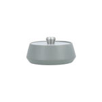 Dallaty grey porcelain date bowl with lid 15.5*15.5*10 cm image number 0