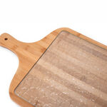 Alberto Wooden Cutting Board With Glass Surface image number 1