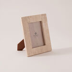 Homez travertine photo frame 25.5*20.5*3cm, beige image number 0