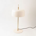 هومز مصباح طاولة من معدن وخشب، ذهبي 26*26*55سم image number 1