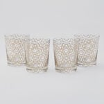 لا ميسا طقم أكواب زجاج 4 قطع، ذهبي image number 1