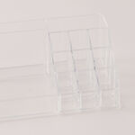 هومز منظم مستحضرات تجميل شفاف 22.3*12.7*8سم image number 1