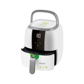 Sencor Air Fryer, 3L, 1400W, 6 Pre Set Cooking Programs
