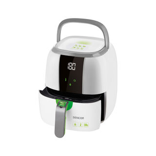 3L Sencor white electric air fryer 1400W,