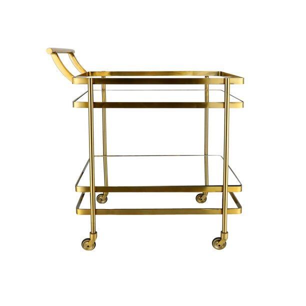 Stainless Steel Rectangular Serving Trolley image number 0