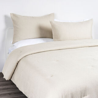 Boutique Blanche comforter 3pcs cotton beige full size 260*240