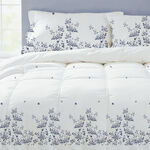 Cottage 6pcs watercolour floral comforter set king size 220*240cm image number 1