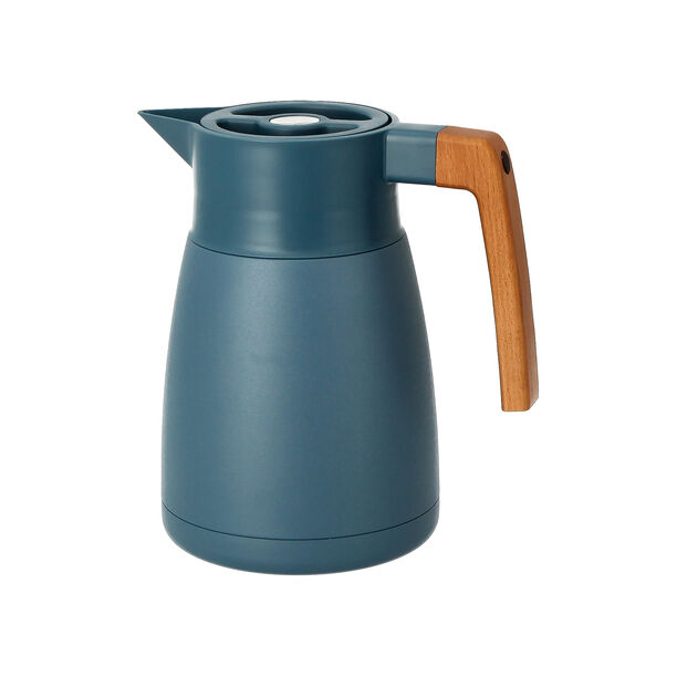 Steel Vacuum Flask Nature Matt Silver Arabesque image number 1