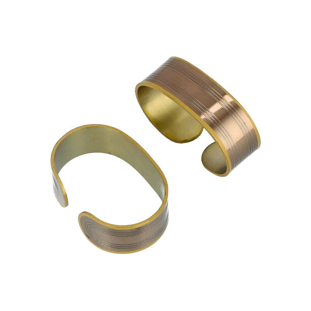 LA MESA 2 PCS NAPKIN RINGS SET 7x4x2CM image number 3