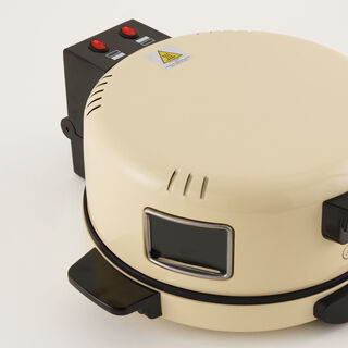 Alberto electric arabic bread maker stainless steel beige 30 cm