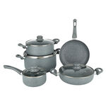  9 Pcs Granite Cookware Set image number 0