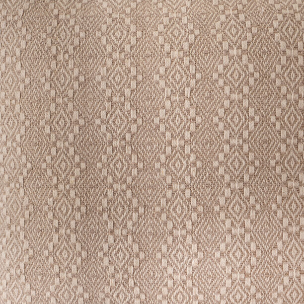 Cottage jacquard cotton cushion 45*45cm in beige image number 1