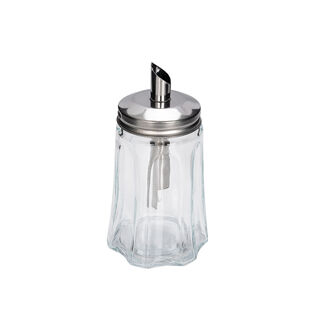 Glass Sugar Shaker Transparent Color