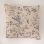 Cottage polyester bird printed cushion 50*50cm, blue image number 0