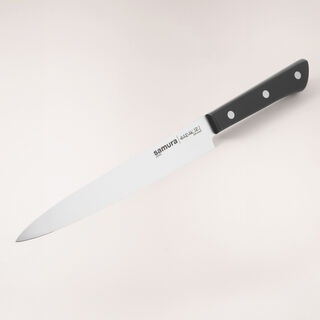 Samura super set of 8 stainless steel knives, black