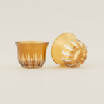 Dallaty 6pcs arabic coffee cup set, brown image number 2