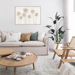 Homez canvas wall art painting palm patterns 120*150*5cm image number 1