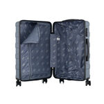 3 Piece Abs Trolley Case Set Horizontal Stripes Light Blue 20/24/28" image number 9