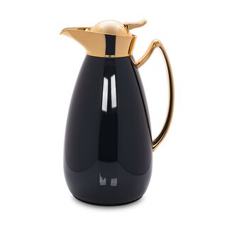 Dallety Steel Flask Italian Black/Gold 1Liter