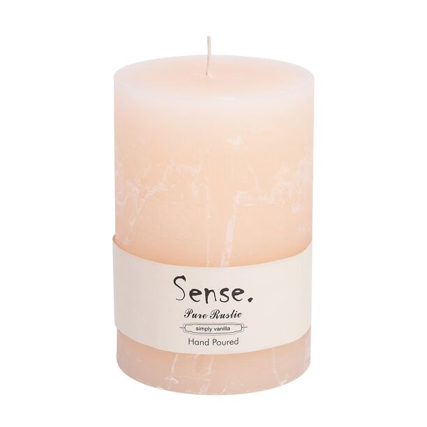 Pillar Candle Sense Rustic Ivory  image number 0