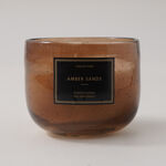 شمعة معطرة في برطمان زجاجي 10.5*9سم، بني image number 0