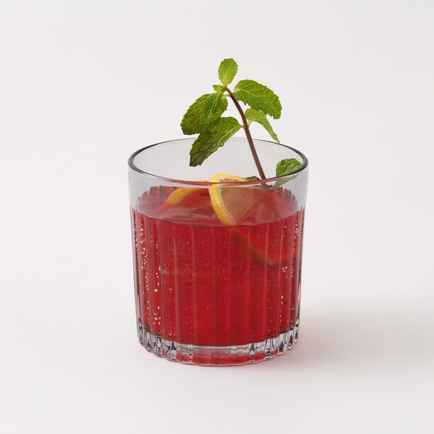 La Mesa Glass Tumbler Set 4Pcs 300Ml, Grey image number 2