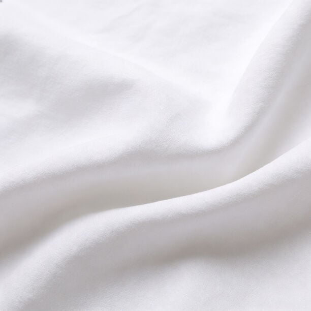 Boutique Blanche Fitted Sheet 100% Cotton 300Tc Sateen King, White 180*200 Cm image number 3