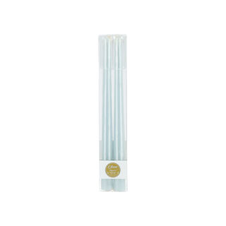 2 Piece Taper Candle Scented Light Blue