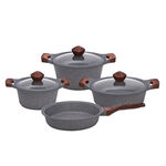 Alberto Yeni Granit 7Pcs Cookware Granistone image number 0