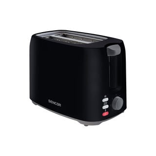 2 slots Sencor black electric toaster 750 W