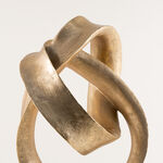 Homez sable pisa decorative sculpture 45*32*67.5cm, gold image number 3