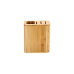 Bamboo Knife Block Holder image number 0