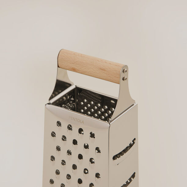 Pentola 4 sided stainless steel grater 9 inch, 10.8*8.4*24.5 cm image number 3