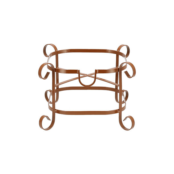 Glass Juice Dispenser With Copper Lid & Stand image number 2