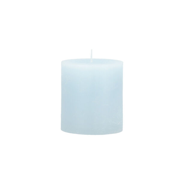  Pillar Candle Light Blue With 3% Fragrance 7*7.5 cm image number 1