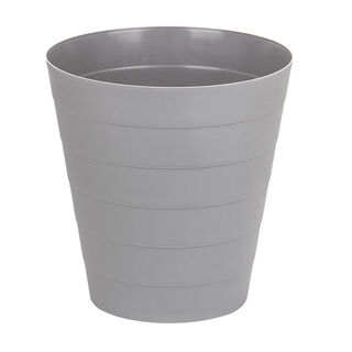 Plastic Waste Bin Grey 