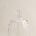 La Mesa clear glass with a silver color spigot beverage dispense 6.5L image number 2