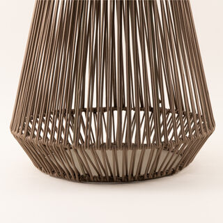 هومز فانوس ستوكو معدن 34.5*34.5*51سم، بني