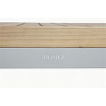 هومز طاولة قهوة ألومنيوم، بيج 120*70*26 سم image number 2